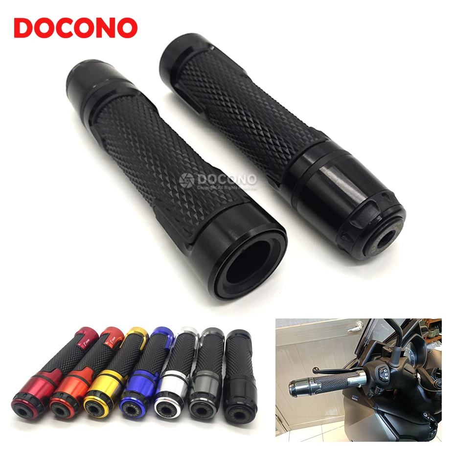 

Universal 7/8'' 22mm CNC Motorcycle handlebar grips For YAMAHA YZF R1 R6 R3 R25 Tmax 500 530 MT07 MT09 FZ6R FZ8 Z900