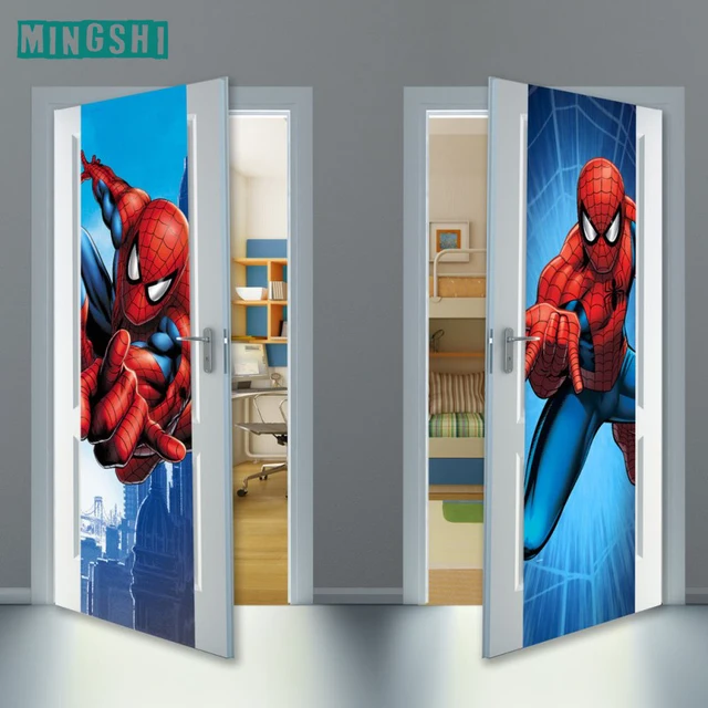 Vinyl Custom Room Door Wardrobe Garderobe Wraps Stickers Decals Bedroom