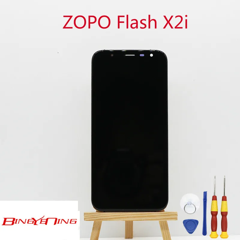 

BingYeNing New Original For ZOPO Flash X2i Touch Screen + LCD Display+Frame Assembly Replacement 6.0 inch