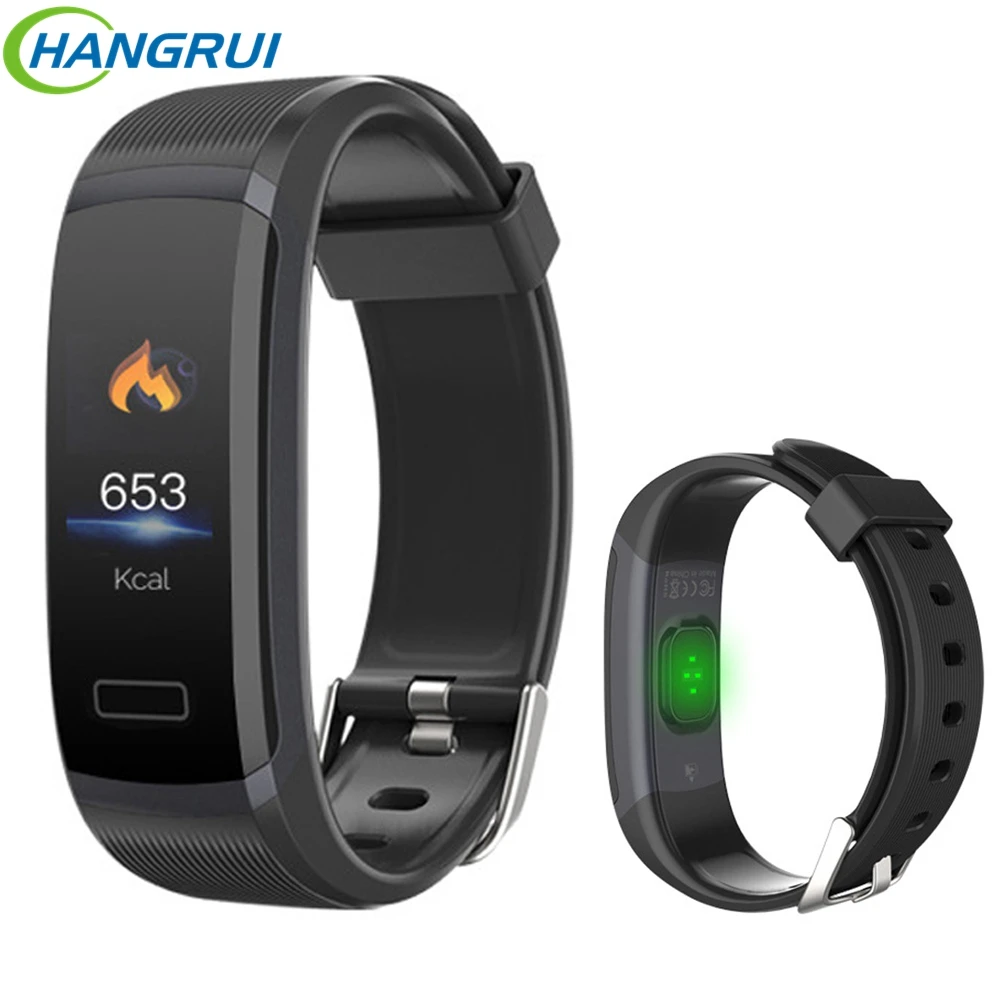 Hangrui GT101 умный Браслет 0 96 цветной экран Смарт-браслет монитор сердечного ритма
