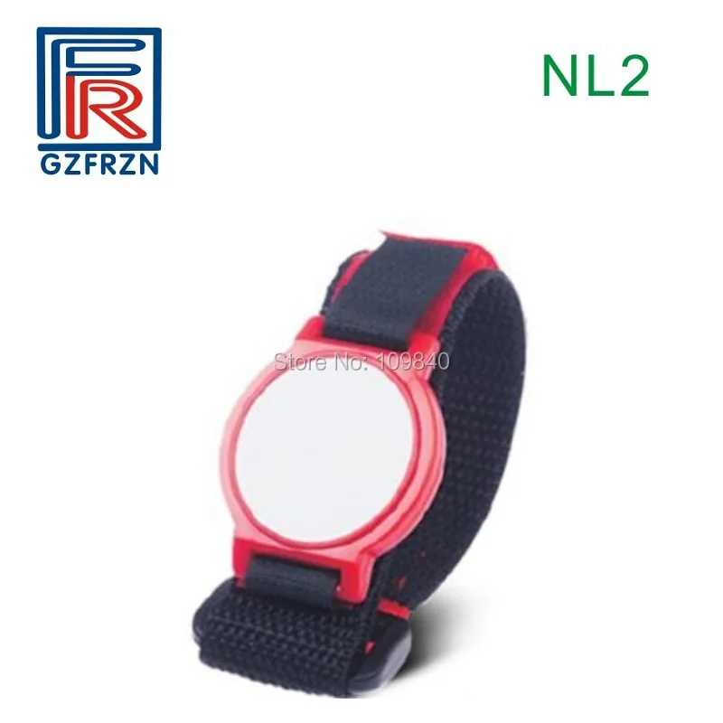 10 шт. NL2 стиль ультралегкий RFID Нейлон наручный браслет NFC/браслет/карта/бирка 13,56 МГц Регулируемый для системы контроля доступа оплаты