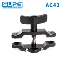 SUPE Scubalamp AC42 зажим-бабочка аксессуары для подводного дайвинга оборудование для фотосъемки шаровая Головка зажим на руку