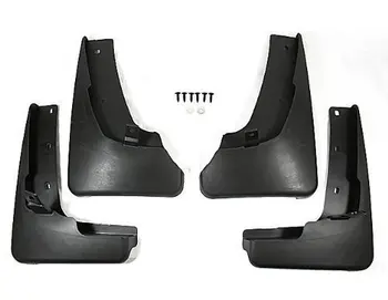

Automotive 4PCS Rear Car accessory Mudguard Mud Flaps Splash Guard Fit For 2008 2009 2010-2012 Nissan X-Trail Free Shipping