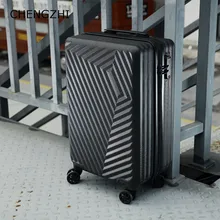 CHENGZHI Мода багаж для путешествий Спиннер для мужчин Роллинг багаж на колесах студентов 2" 24 дюймов Женская тележка чемодан