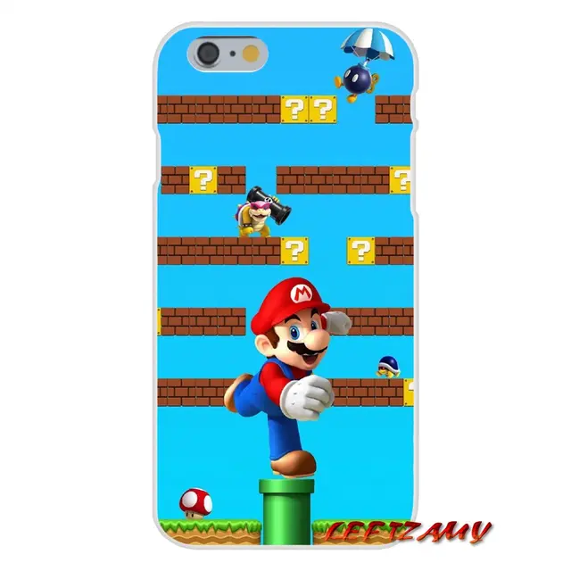 Cool Cute Super Mario Bros Accessories Phone Cases Covers For Samsung ...