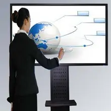 42, 47, 55, 65, 70 дюймов, сделай сам, ПК ТВ с мобильным подставкой и сенсорным интерактивным цифровым монитором для торгового центра, школы, отеля, больницы