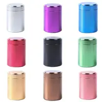 80ml Metal Aluminum Sealed Cans Portable Travel Tea Caddy Airtight Smell Proof Container Stash Jar 1