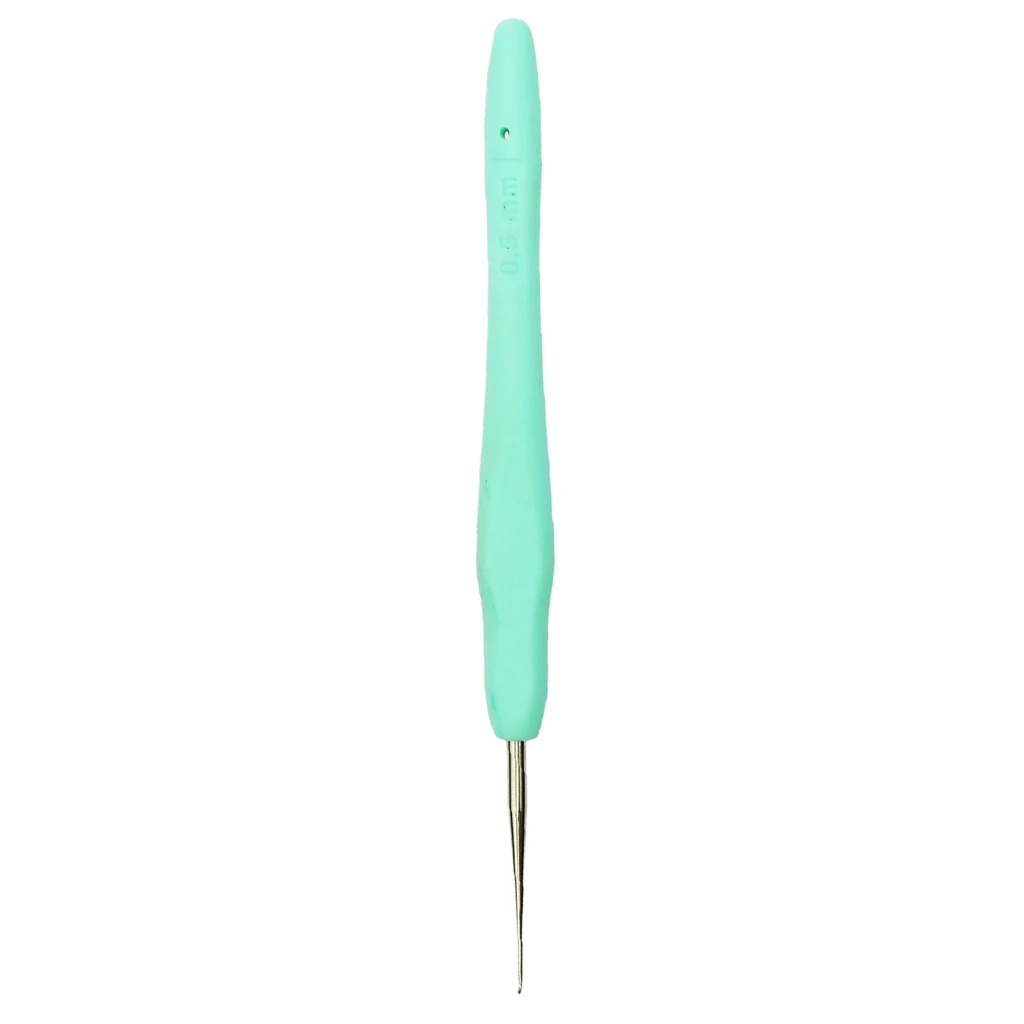 1 Piece Stainless Steel Crochet Hooks Knitting Needles Craft Yarn,0.5~2.75mm, Multicolor