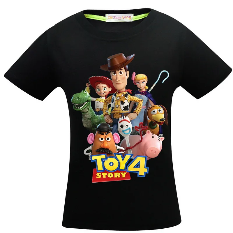 Игрушка из фильма Story 4 Forky Alien Woody Толстовка детская футболка детская одежда пуловер для мальчиков и девочек Топы Повседневная футболка - Цвет: style 9