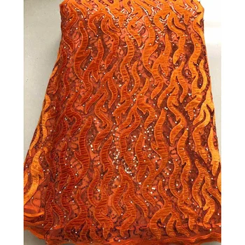 

This is wonderful design magic pattern with sequins Silk Velvet Fabric JYV3,New arrival Good Quality Tulle Lace Dress Fabric