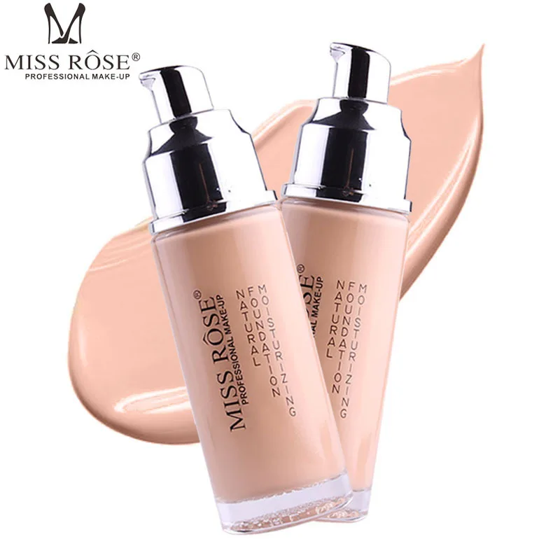 Miss Rose New 12 Color Bronze Face Makeup Base Face Liquid Foundation Acne Cream Concealer Moisturizer Primer Beauty Cosmetics Primer Aliexpress