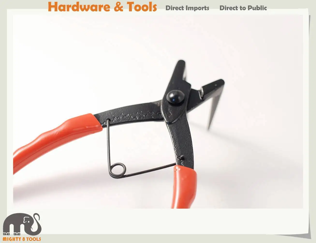 Selta Taiwan 90° Bent Snap Ring Retaining Circlip Pliers 1.5mm Tip f Motorcycle