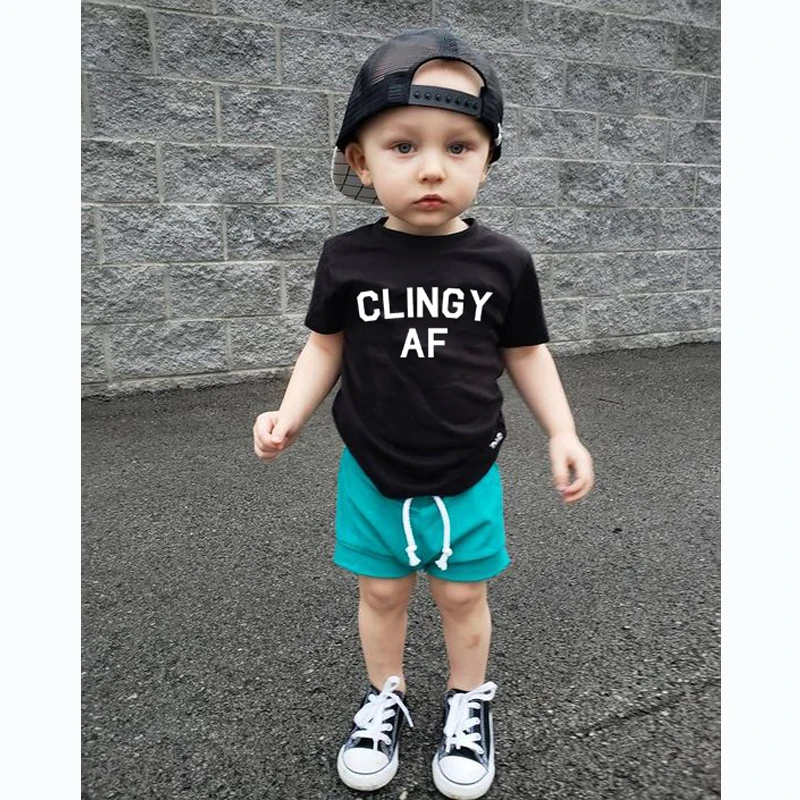 Children T Shirt Cotton Boys Summer Printed Short Sleeve O-Neck
