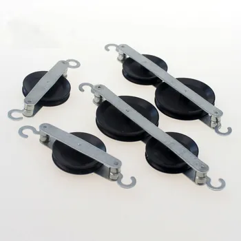 

4pcs/set Pulley block Physical and mechanical test equipment Teaching instrument