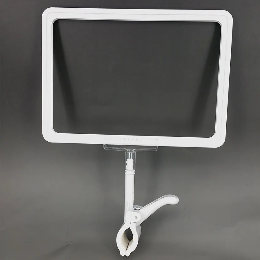 

POP A5 Plastic Signs Price Paper ABS Frame Clip Holders Color Available For Supermarket Retail Promotion Display 200 Sets