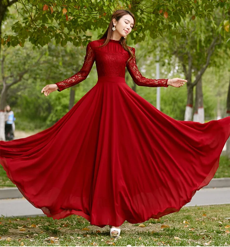 womens full length dresses