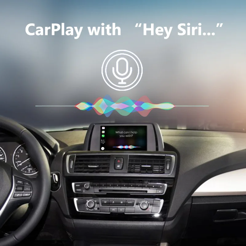 Joyeauto wifi беспроводная Apple Carplay Модифицированная 1 серия F20 NBT 2013- для BMW Поддержка камеры заднего вида Waze Spotify Google maps