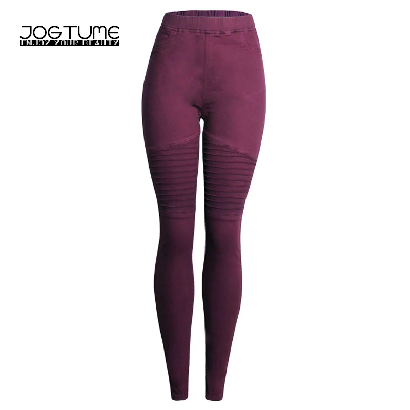 Buy Stretch Motorcycle Pants Skinny Biker Jeans for