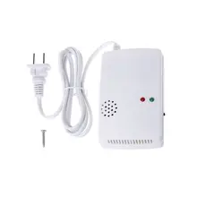 220 В детектор утечки газа 85 дБ пропан Бутан метан природный газ безопасный датчик сигнализации китайский стандарт штекер изготовлен из премиум материалов