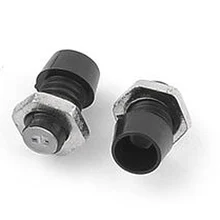 Металлическая гайка светодиодный Монтажный держатель панель w 3 мм 50 штук черный SODIAL