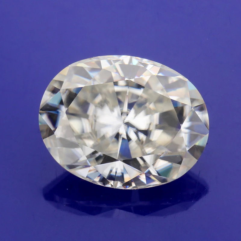 Овальная форма Moissanite 8*6 мм цвет GH syn свободные драгоценные камни для ювелирных