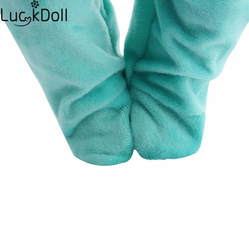 Luckydoll Повседневная кукольная Пижама подходит 18 дюймов Американский 43 см Кукла Одежда Аксессуары Детские лучшие рождественские подарки