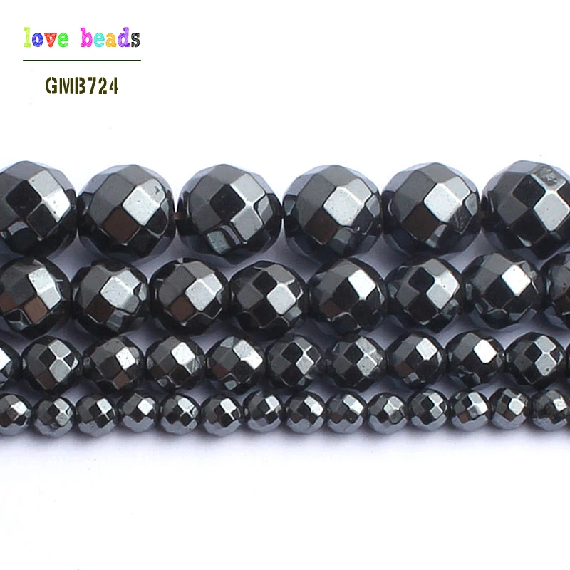 Perline Di Ematite Nera Naturale A Cubo 5x5 Mm – 78-125 Pezzi Per Creazione Gioielli Fai-da-Te (Collane, Bracciali, Orecchini)