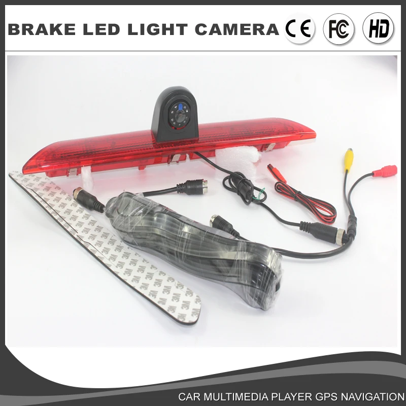 

Led Car Brake Light Rear View Camera for For FORD TRANSIT light Reverse Backup Vehicle Parking Camera Airpin Plug Top Quality