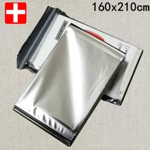 210*160 см одеяло для кемпинга, для экстренных ситуаций, портативное теплоизоляционное одеяло, одеяло для выживания, пляжный коврик для палатки
