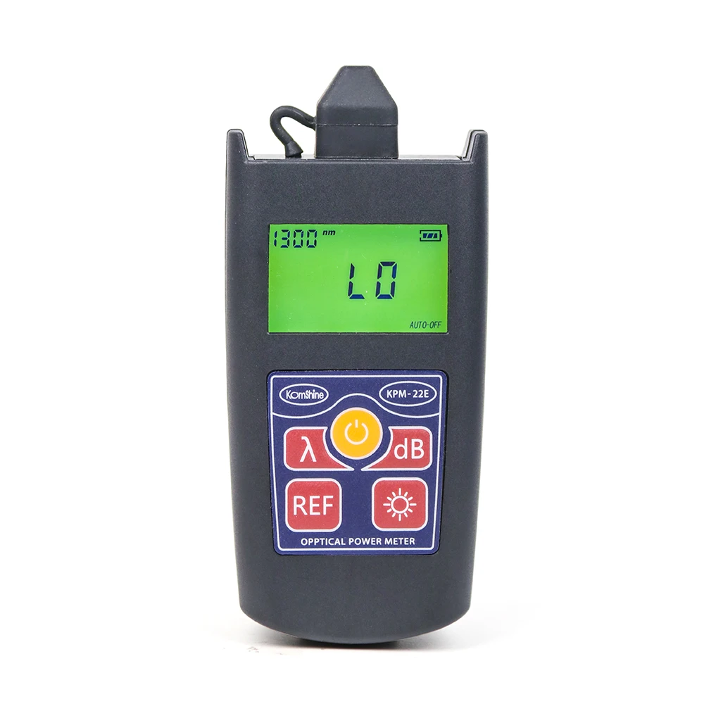 

Free Shipping Fiber Optical FTTH test tool Komshine KPM-22E mini -70~10dBm Optical Power Meter OPM medidor de poder