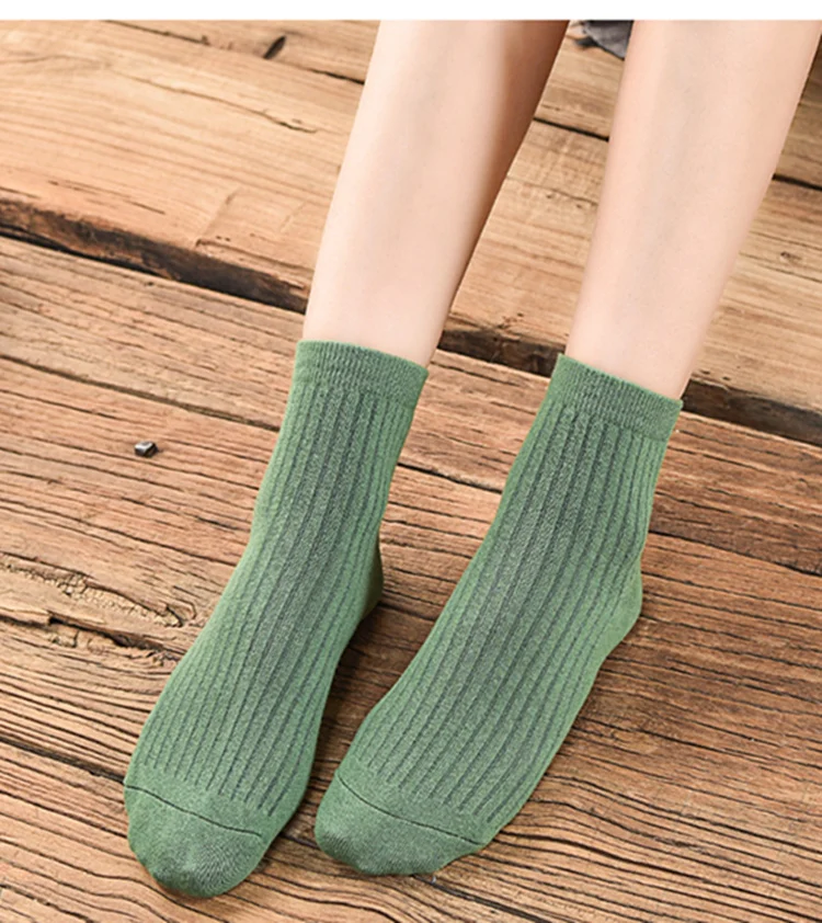

3pcs/Pack!Women Socks Cotton Simple Design Knitted Striped Warm Comfortable Socks Women Fashion Winter Short Socks
