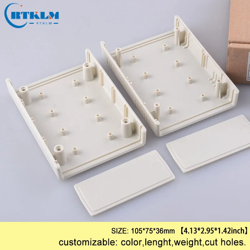 Custom enclosure abs plastic enclosure diy box desktop plastic enclosure for electronics distribution junction box 105*75*36mm
