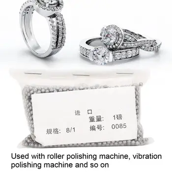 

Professional Metal Jewelry Polishing Beads Burnishing Ball for Roller Polishing Machine Jeweler Jewelry Making Accessory Tool a