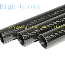 2 шт. 46 мм OD X 44 мм ID углеродное волокно трубка/трубки/Хвост трубка/крыло трубка Квадрокоптер arm Hexrcopter с длиной 1000 мм, 46*44