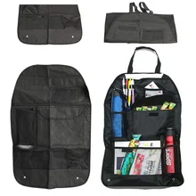 Auto Car Back Seat Organizer Multi Pocket Travel Storage Bag Food Pen Books Holder Hanging Pouch