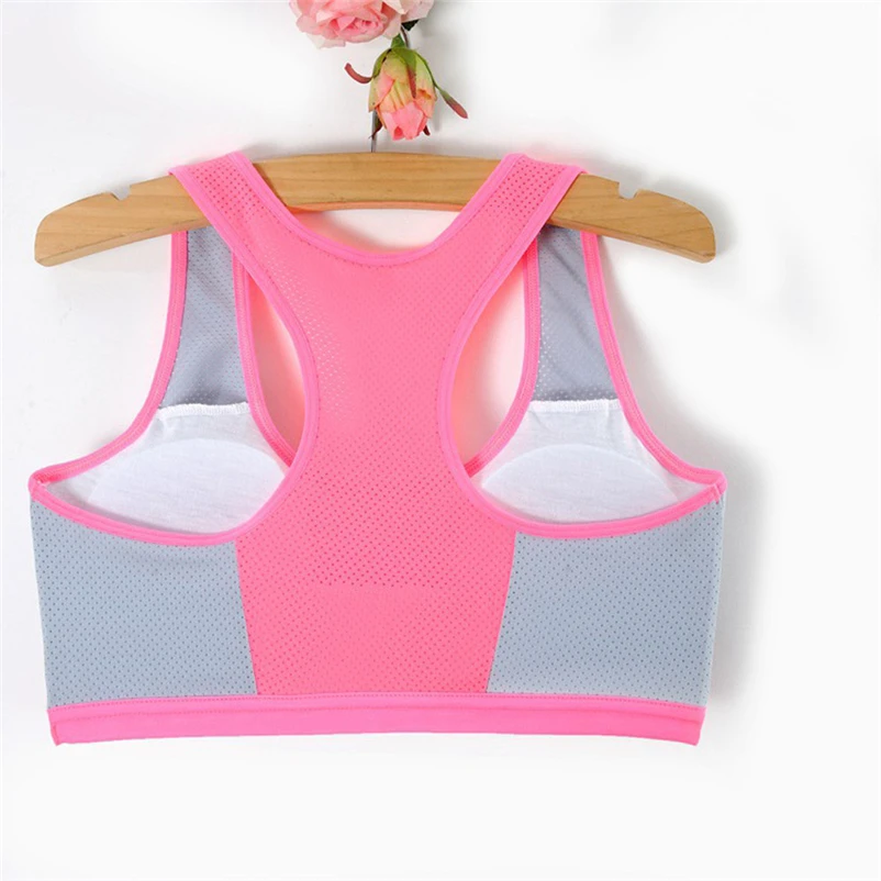 Push Up Sports Bras for Fitness Yoga Running Padded Tank Top Athletic Vest Underwear Shockproof Strappy Bra Top #FS#4JU20 (24)