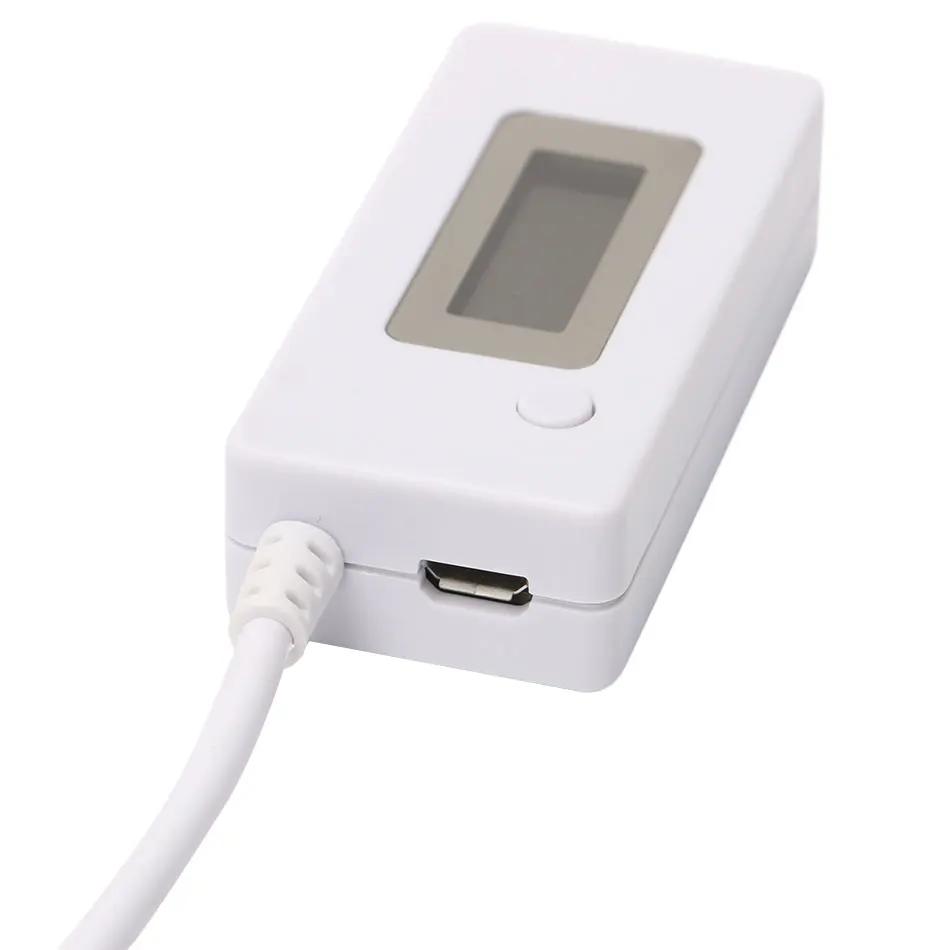 Мини тестер USB для телефона измеритель емкости ЖК экрана напряжения тока