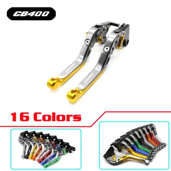 

DIY Colors Motorcycle Adjustable Long Brake Clutch Levers For Honda CB400SF CB400SS CBR400F CB400 CB 400 919