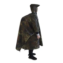 Три в одном многоцелевой плащ уличная сумка пончо камуфляж непромокаемый навес Коврик для пола пляжные коврики коврик портативный