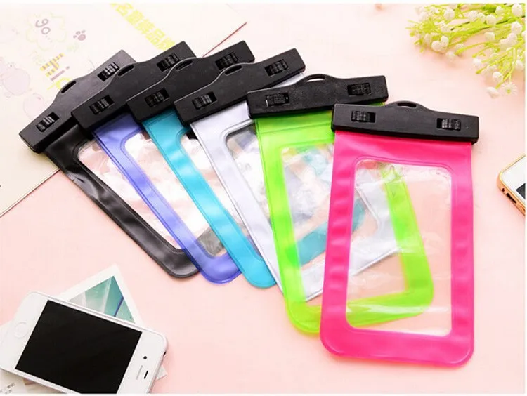 

PVC Waterproof Diving Bag For Mobile Phones Underwater Pouch Case For Huawei P7 P8 P9 P10 lite 2017 Honor 8 Honor 9 Phone Bags