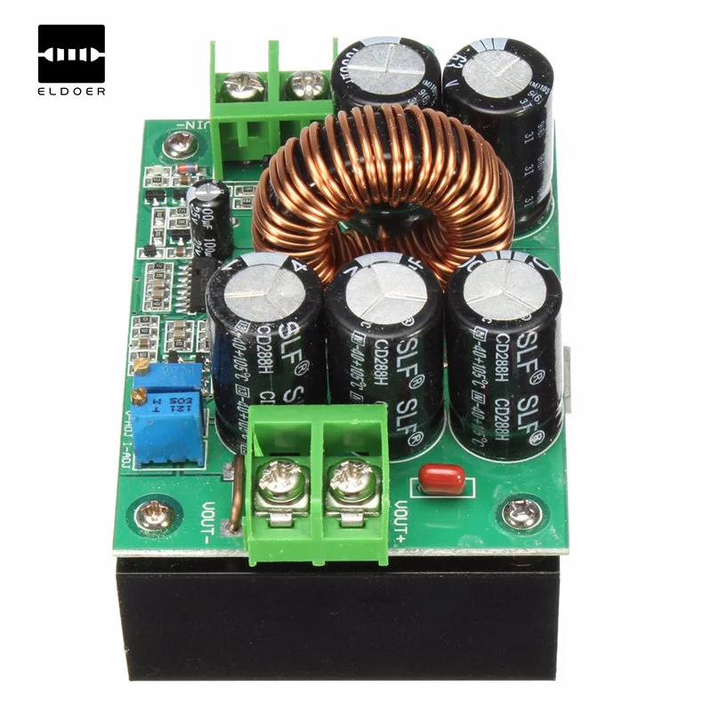 5PCS DC-DC Auto Boost Buck step Up down Converter Module Solar Voltage LM2577 S8