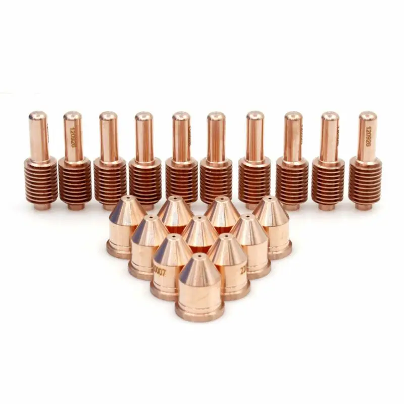 

20 Pcs/set 120926 220007 Plasma Cutter For 1250 Aftermark PK20 Electrode Nozzle 60A