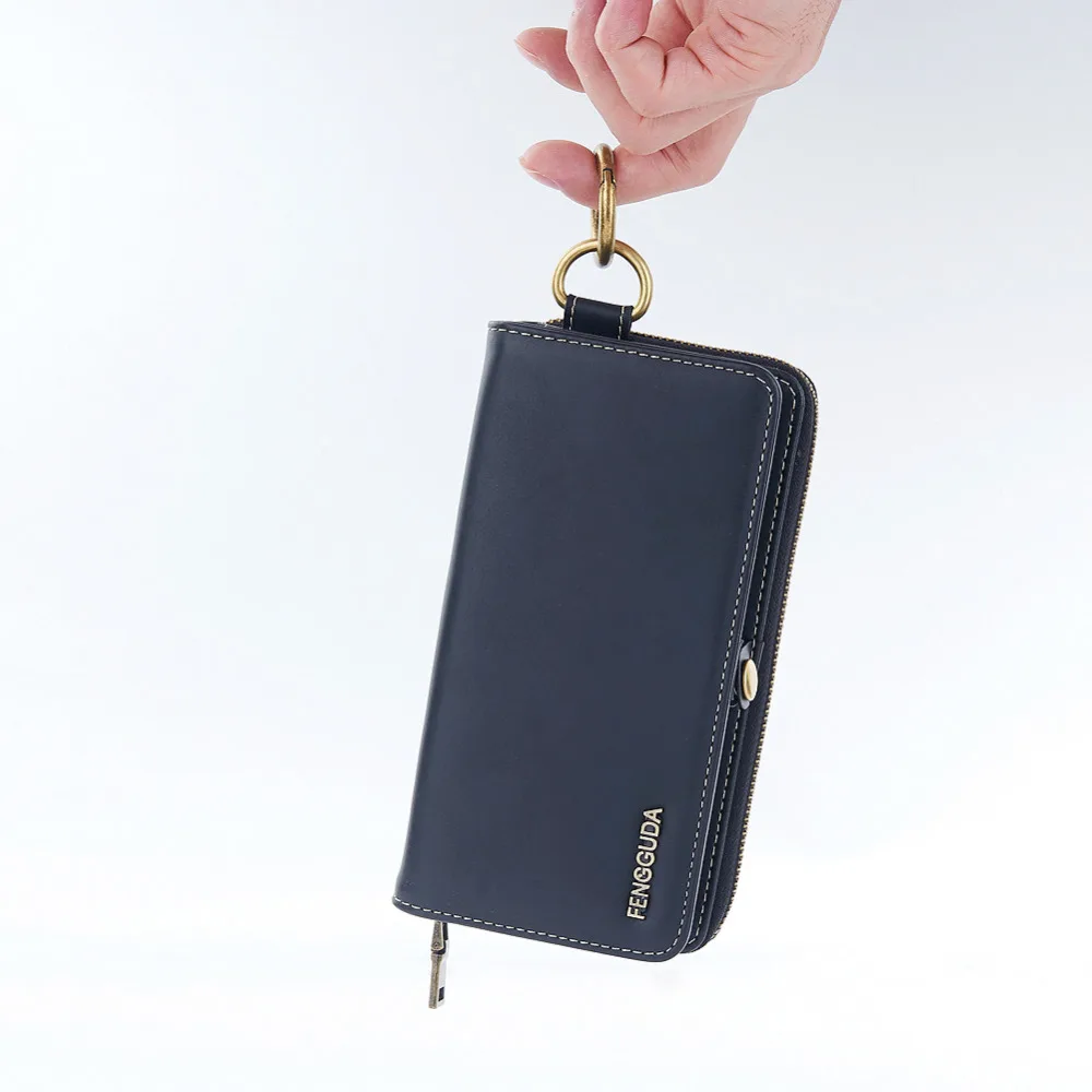 

Universal Wallet PU Leather For Xiaomi Redmi 4 Pro Mi6 Redmi Note 4 4X Case Zipper Cover Business Card Holder Phone Bags