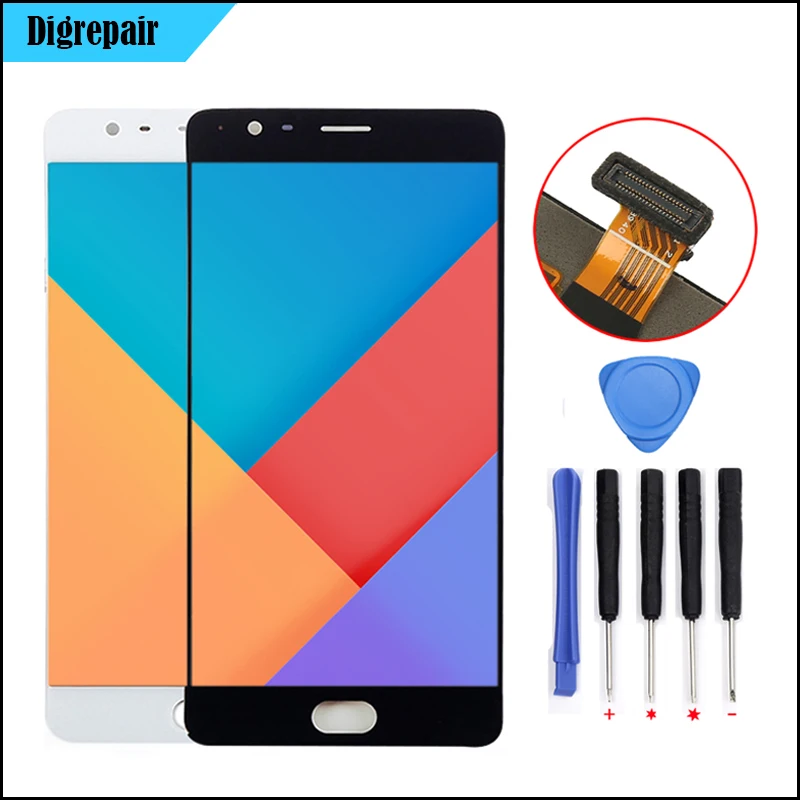 

For OnePlus 3T LCD For OnePlus 3T LCD Display Touch Screen Replacement A3003 A3010 LCD Digitizer Screen For Oneplus 3T Display