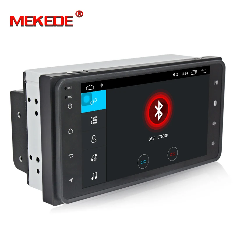 Cheap MEKEDE Android 8.1 7inch 2 din car dvd multimedia For TOYOTA COROLLA Camry Land Cruiser HILUX PRADO RAV4 radio screen gps stereo 2