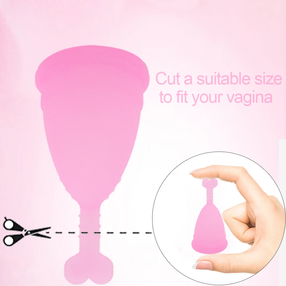 100 шт./лот женская гигиеническая менструальная чаша для женщин Coupe Menstruelle