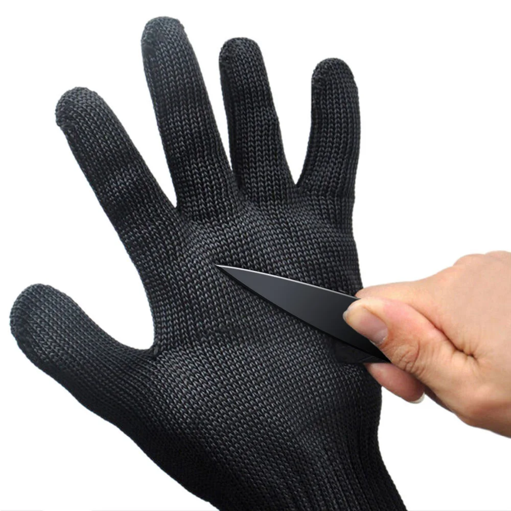 2 шт порезанные уличные, для охоты и рыбалки перчатки защитные порезные тактические перчатки стальной проволоки Мясник порезные перчатки