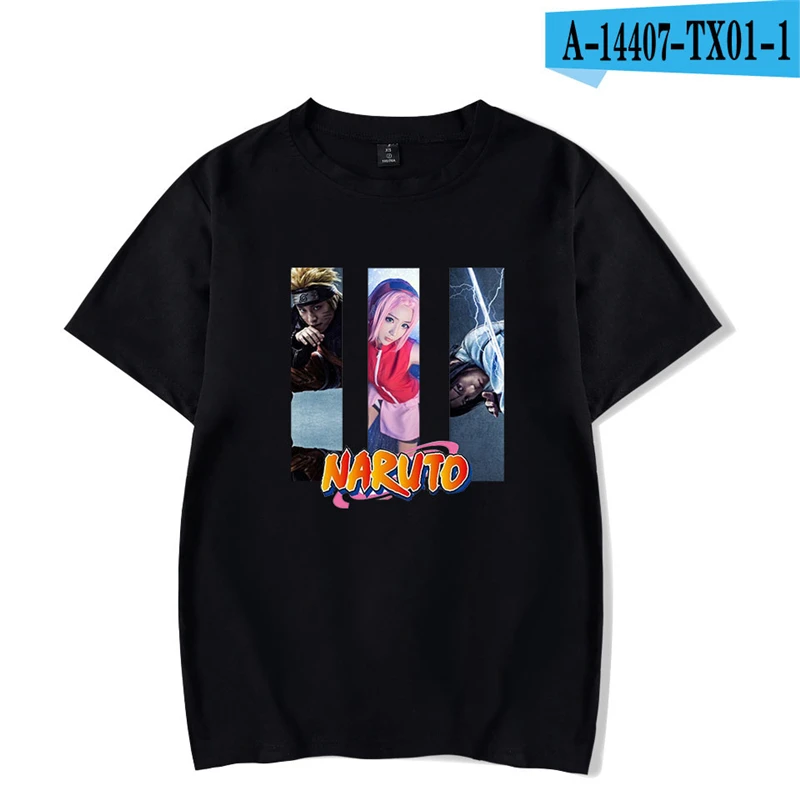 

Naruto T-Shirt Sasuke Short Sleeve Tops 3D Printed Tshirt O-Neck Boys Clothing Anime T Shirt Naruto Clothing Anime Clothes Kids