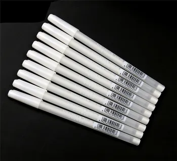 

6pcs/lot 0.8mm Creative Highlighter Sketch Marker White Paint Marker Pen Drawing White Line Pen Correction Mark Pen Art Supplies