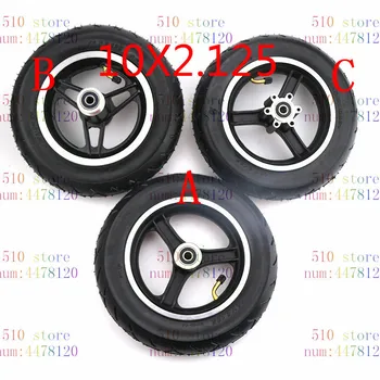 

freeshipping Three types 10x2.125 High quality tire and aluminum alloy wheel hub are suitable for electric scooter balancing car